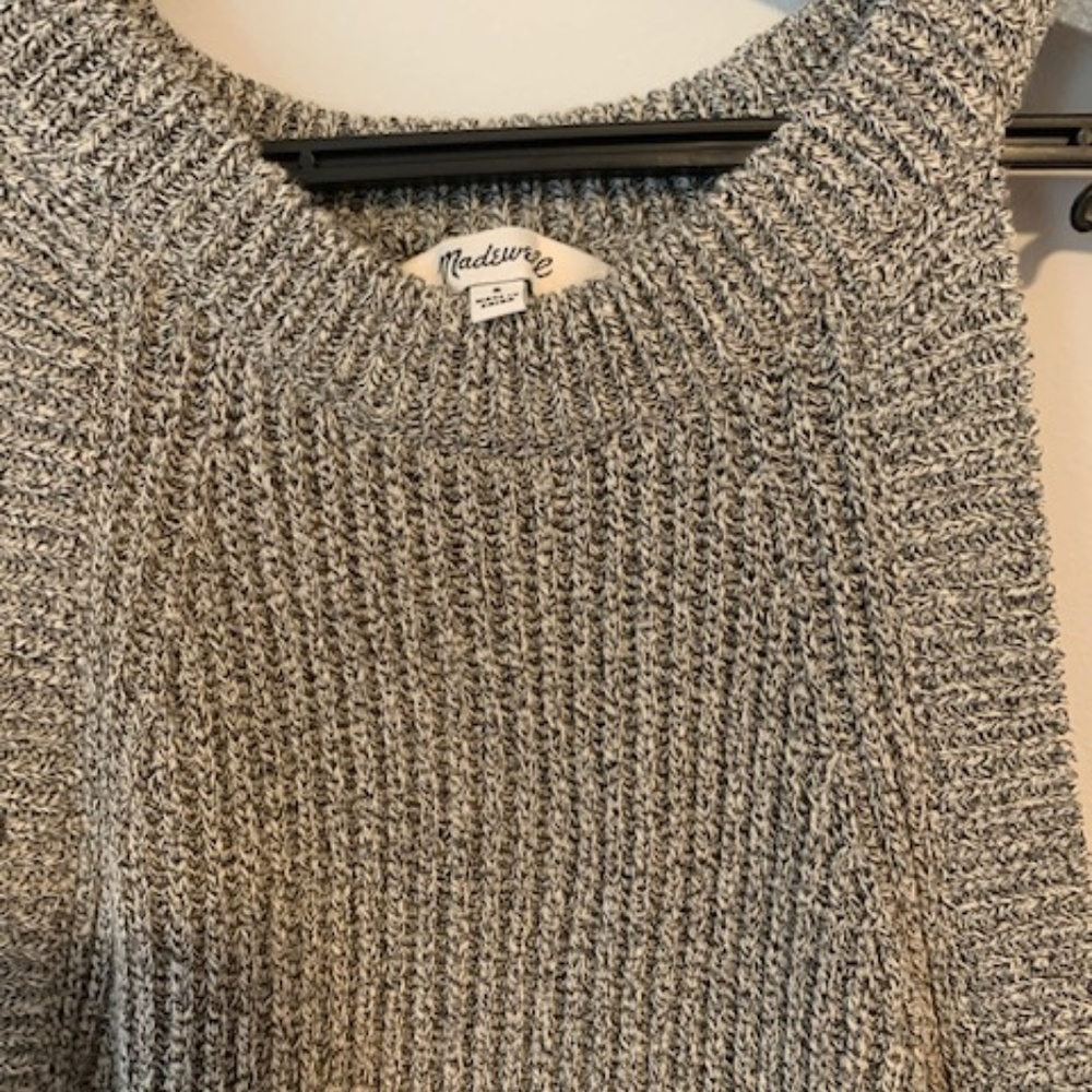 Madewell Small Grey Sweater Tank - Picture 2 of 2